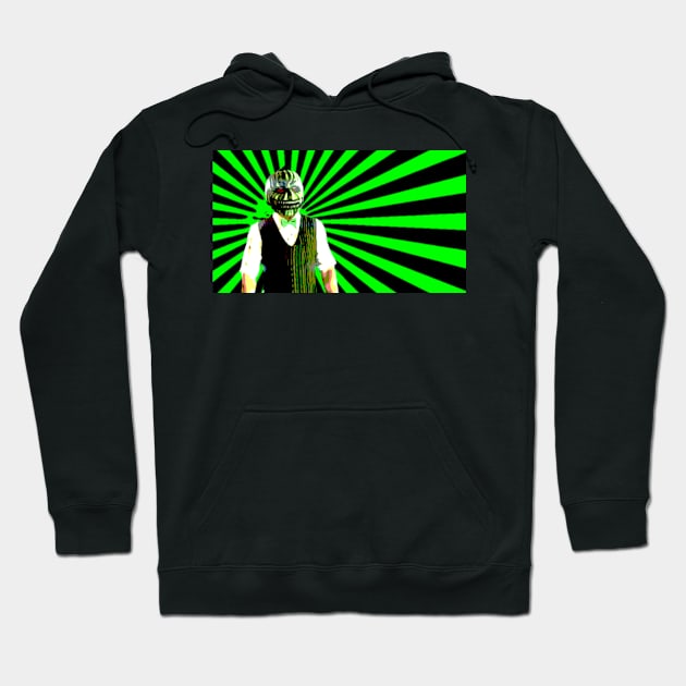 Freakster Poster Hoodie by MixedNutsGaming